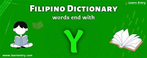 tagalog words that ends with y